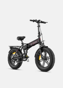 Engwe EP-2 Pro black folding fat tyre electric bike UK